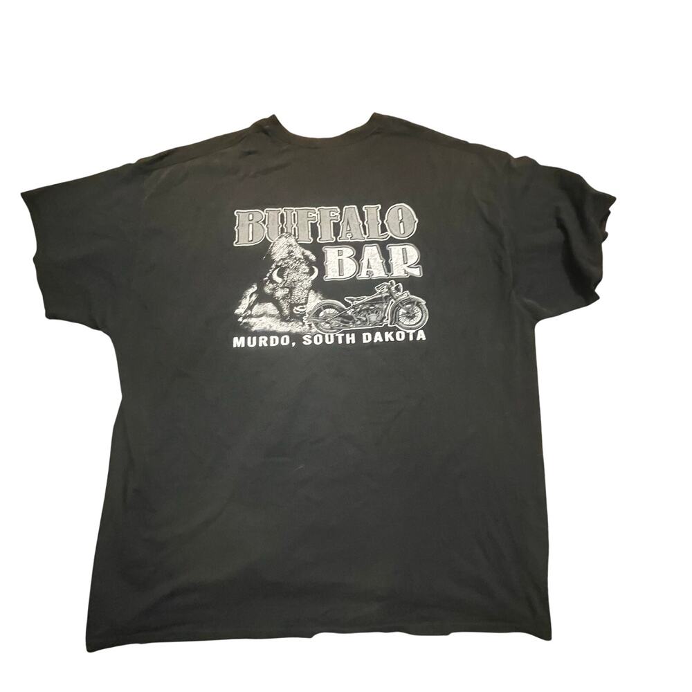 Buffalo‎ Bar Murdo South Dakota Biker Graphic T Shirt Mens XL Motorcycle